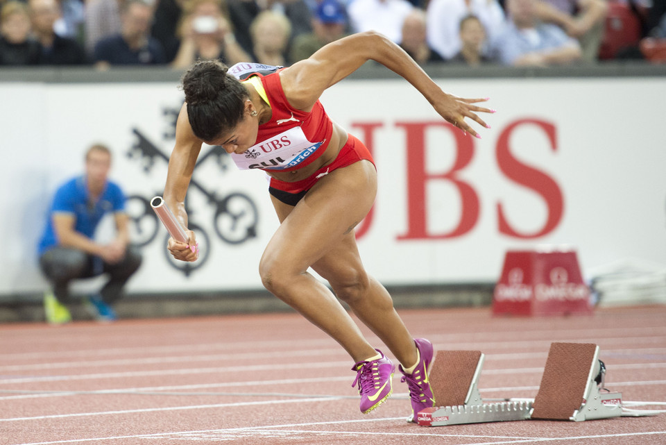 Mujinga Kambundji bei Weltklasse Zürich