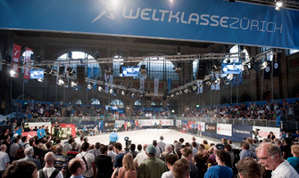 Weltklasse Zürich im Hauptbahnhof