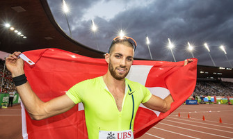 Kariem Hussein bei Weltklassse Zürich